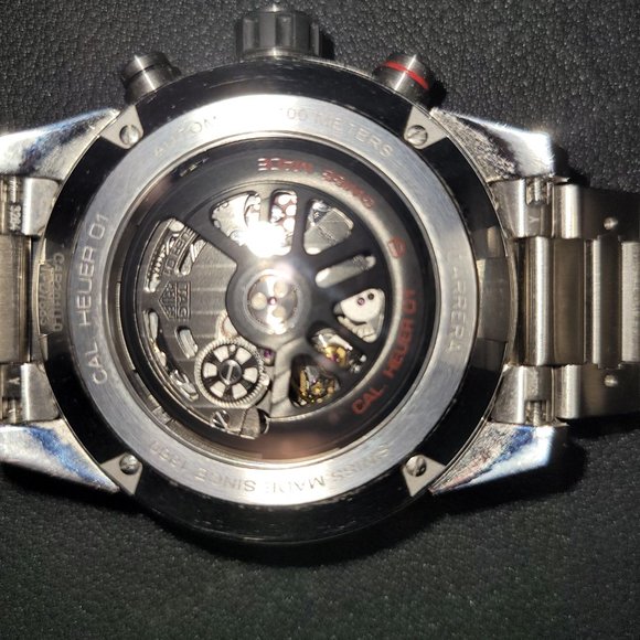 TAG Heuer Carrera Calibre 01 Skeleton Men's Watch - CAR201U.BA0766 - 43MM AUTO - Picture 7 of 15
